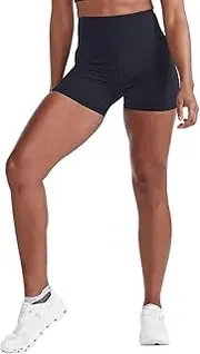 [2XU] Form Hi-Rise Compression 4" Shorts - Black/Black