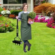 Manual Lawn Aerator Lawn Aerator Coring Tool with Cleaning Tool Corer Plug Aerat