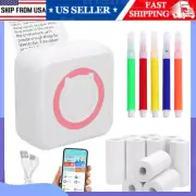 Portable Mini Thermal Printer Pocket Photo Printer Wireless Bluetooth Printing