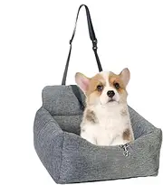Car Dog Bed | Removable Puppy Car Seat - Washable Pet Carrier, Waterproof Pet Travel Accessories for Small and Medium Dog