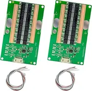 2PCS Lithium Battery Protection Board, 3 Series Lithium Battery Protection Board, 4.2V Suitable For Ternary Lithium Battery, 3 Series 3.6V/3.7V60A Ternary Same Port Without Balance
