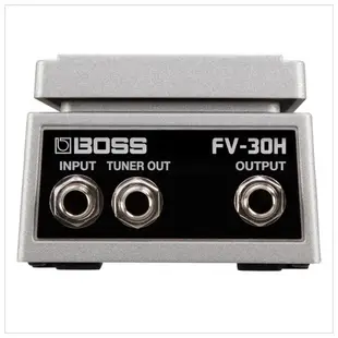 小新樂器館 | BOSS FV-30H 吉他專用音量踏板【Foot Volume/配備專屬調音器輸出端子】FV30H