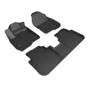 3D MAXpider KAGU Black Floor Mats for 2023-2025 Honda CR-V L1HD13201509