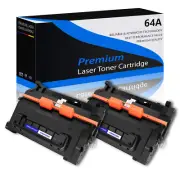 2 Pack Toner Cartridge Compatible with HP CC364A 64A LaserJet P4014 P4015 P4515