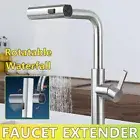 3 in 1 Waterfall Kitchen Faucet Extender 360° Rotating Faucet Aerator New Design