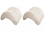 Hot Tub Removable Inflatable Lounge Headrest Pillow Spa Accessory (2 Pack)