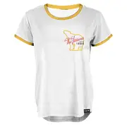 Bundy Bundaberg Rum The Famous Ringer White Tee T-Shirt