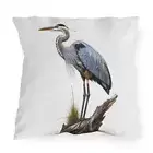 Great Blue Heron Outdoor Pillow 20X20 Bayou Southern Birds Wildlife Decorative