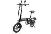 4th Gen Freestyler 14" Full Aluminium Foldable 250W E-Bike Electric Bicycle 8Ah 250W Hub Motor - Black