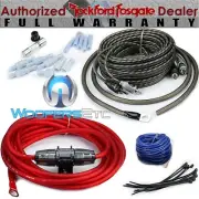 ROCKFORD FOSGATE RFK8i 8 GAUGE 100% PURE OXYGEN FREE CABLE AMPLIFIER WIRE KIT