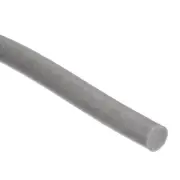 Silicone Foam Seal Strip, 6mm OD 6.5m 21ft Silicone Foam Weather Strip Grey