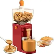 500ML Electric Peanut Butter Machine, 120W Sesame Butter Maker with Non-Slip Base and Hourglass Entry, Kitchen Butter Maker for Cashews, Almonds, Hazelnuts, Corn