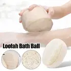 Unisex Loofah Bath Ball Natural Exfoliating Bath Brush Sponge Body Skin Care New
