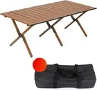 120Cm Picnic Table Portable Folding Table Foldable Camping Table Suitable for Ca