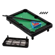 Mini Billiard Tabletop Pool Set Miniature Table Billiard Toy Billiard Table Game