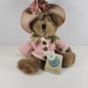NWT Boyds Bears Mrs. Mertz Vintage Jointed 11" Teddy Bear Plush! Free Shipping.