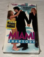 MIAMI RHAPSODY (VHS, 1995) Sealed Hollywood Pictures Antonio Banderas