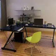 NEW L Shaped Computer Desk Corner Table Workstation Home Office Office Furniture