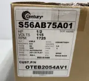 Century S56AB75A01 Evaporative Cooler Motor 1/2HP 115V 1725 RPM