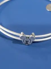 Silver Disney Mickey Head Alex And Ani Bracelet