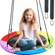 TURFEE 40" Saucer Tree Swing for Kids - 700Lb Weight Capacity, 900D Waterproo...