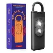 Self Defense Alarm 130dB LED Light Anti-wolf Alert for Child Women Carrying Scream Loud Panic Alarm Emergency Alarm Keychain