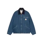 [Carhartt] Carhartt OG Detroit Corduroy-collar Denim Jacket L BLUE