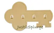 Tupperware Gadgets Key Rack Hanger Holder Hook Wheat New Vtg