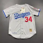 100% Authentic Fernando Valenzuela Mitchell Ness 1981 Dodgers Jersey Size 36 S