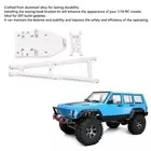 Silver 1/10 Scale RC Truck And Tow Build Kit Updates Crane Arm Wrecker Kit F IS