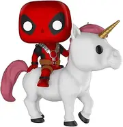 Funko Pop Marvel Collectores Crops - Deadpool On Unicorn - Pop Rides 36