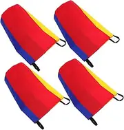 PERSELOSO 4pcs Jumping Bag Sack Race Adults Jump Sacks Outdoor Lawn Sacks Sports Day for Sack Racing Bouncy Races Small Garden Potato Race Bag Team Game Cloth