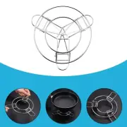 Space Saving Extendable Steamers Rack Practical Steaming Frame Rack for Cooking