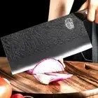 Cleaver Knife Handmade Forged Steel Wood Handle Butcher Slicing Chopping Chef 8"