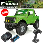 Associated 40125C 1/10 Enduro Bushido 4X4 RTR Rock Crawler Green Lipo Combo