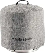 Solo Stove Ranger Shelter | Protective Fire Pit Cover for Round Fire Pits, Water Resistant Cover, Fire Pit Accessories for Camping and Outdoors, Width 45,5 cm, Height: 36,8 cm, Grey