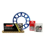 Gas-Gas MC450F Troy Lee Designs 2022 RHK 15/50 Gold MX Chain & Blue Alloy Sprock