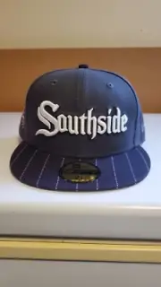 Chicago White Sox Graphite Southside Hat, Gray UV, Size 7-1/4