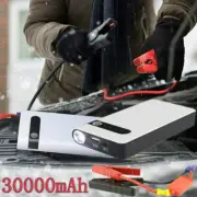 30000mAh Car Jump Starter Booster Auto Jumper Battery USB Power Bank Charger NEW