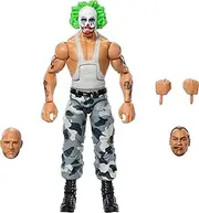 Mattel WWE Elite Collection Action Figure & Accessories, Premium Live Event Bushwhacker Luke with Interchangeable Hands & Build-A-Figure Pieces