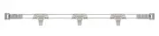 Metro MXL48-2S Stackable Shelf Ledge (Back) for MetroMax i Industrial Plastic S