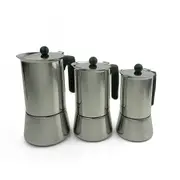 Thickened 4Cups Stainless Steel Stove Top Espresso Italian Coffee Maker