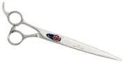 Kenchii Five Star Offset Shear Straight 8" - Lefty Dog Pet Grooming