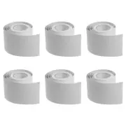 6 Rolls Self-adhesive Background Wall Sticker Skirting Board Corner Cover Trim