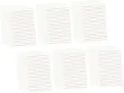 TEHAUX Paper Core 6 Pack Refill Notebook Paper Smooth Surface for Writing for Students