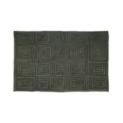Eden 160 x 230cm Indigenous Design Bronze Green Tufted Rug