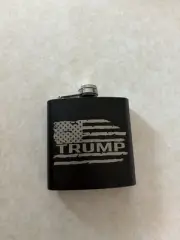 Trump Flask, Liquor, Alcohol, Whiskey, Vodka, 5.5oz Travel Flask