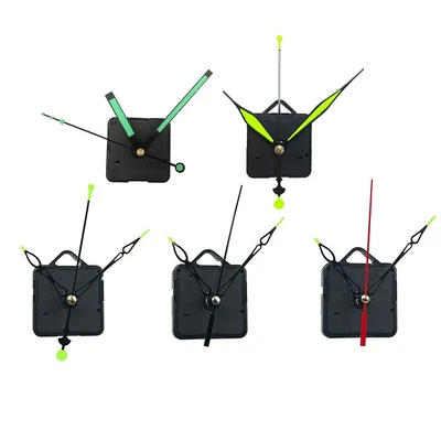 Fluorescence Long Shaft Mechanism Kit Mechanism Kit Quartz Wall Clocks
