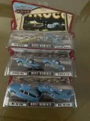 Pixar Cars Dinoco 6 Car Combo Tex Lightning Mia Tia Mr & Mrs The King Movie Mmt
