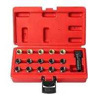 Spark plug thread repair tools - repairing tool, plug thread tapping screws kit, spark plug thread repair, tapping screws for spark plugs, repairing tool for sedan truck small car and rv repair